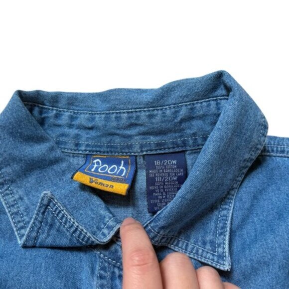 Winnie The Pooh Sleeveless Top Size 18 / 20 W - Picture 5 of 7